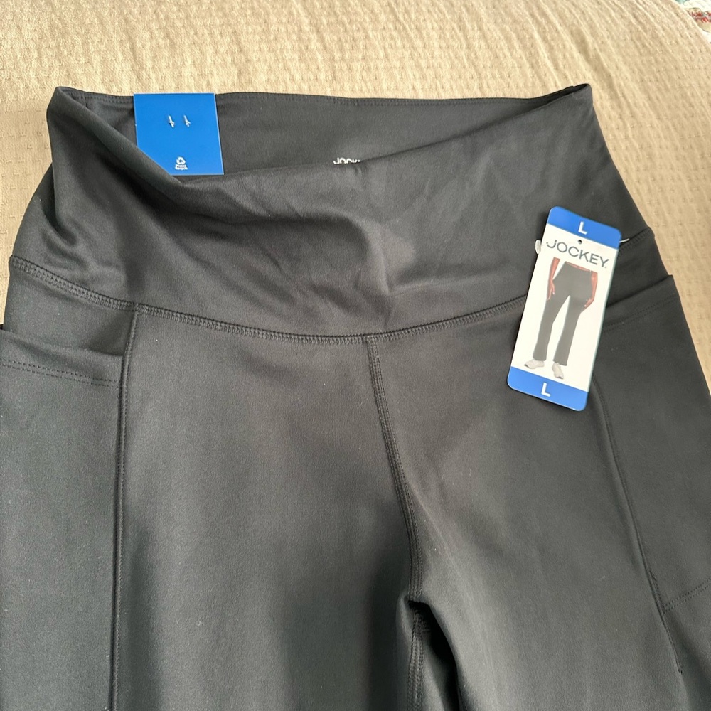 Jockey Charcoal Activewear Flare Leggings